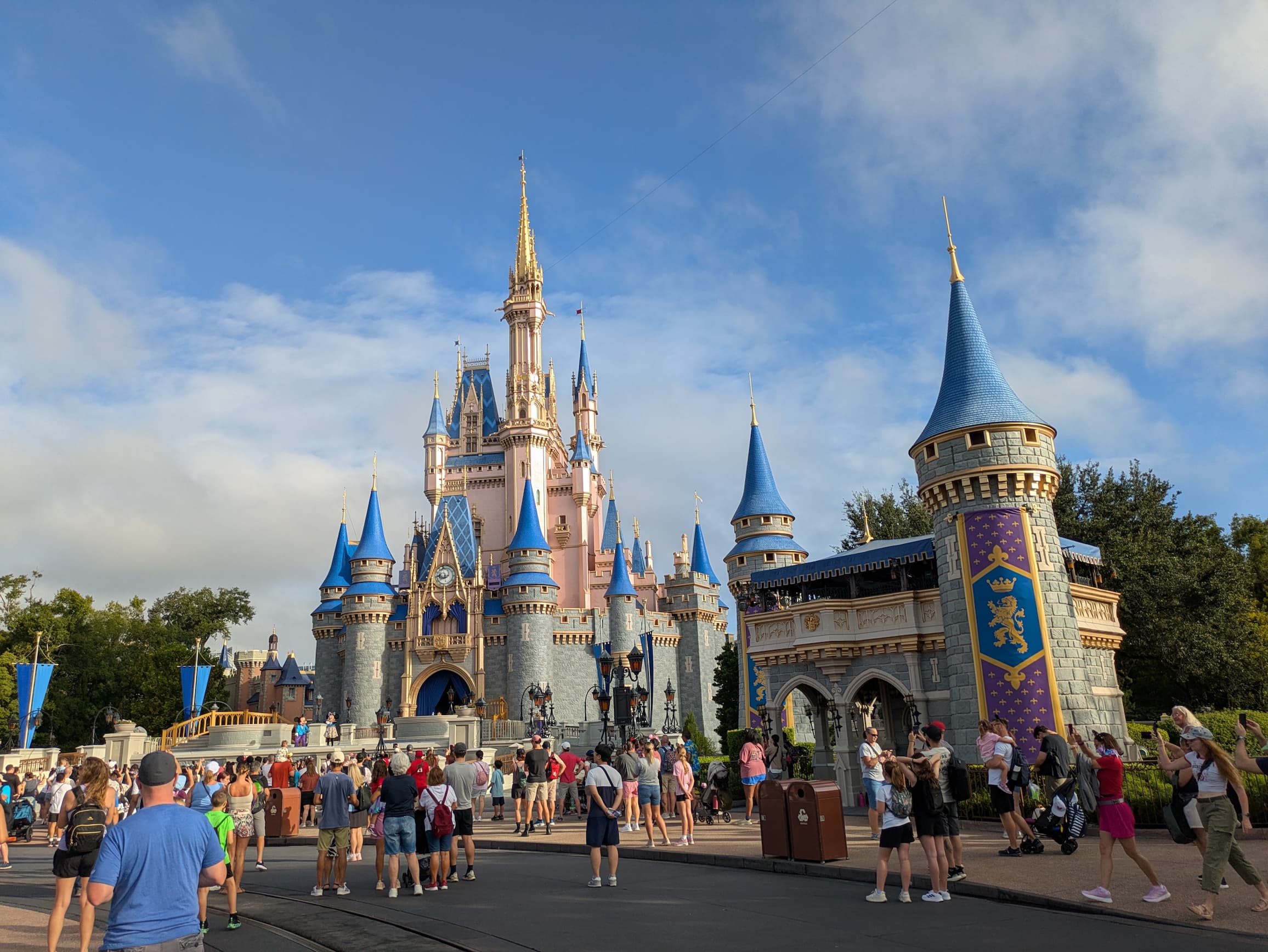 フロリダ・ウォルト・ディズニー・ワールドのマジックキングダム・シンデレラ城